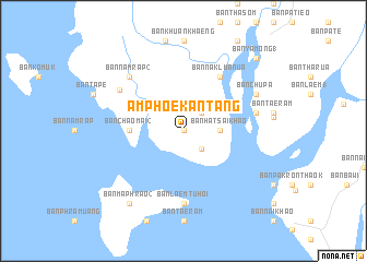 map of Amphoe Kantang