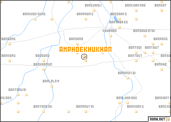 map of Amphoe Khukhan