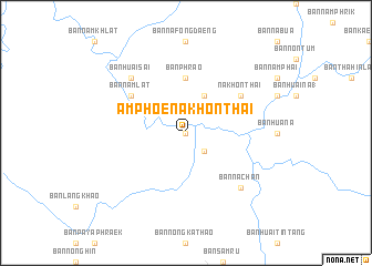 map of Amphoe Nakhon Thai