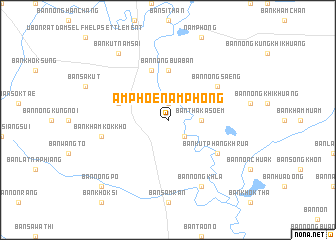 map of Amphoe Nam Phong