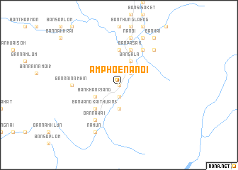 map of Amphoe Na Noi