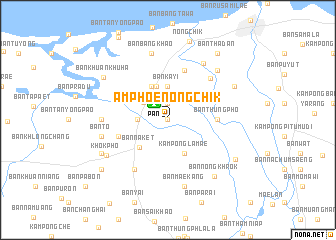 map of Amphoe Nong Chik