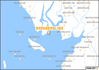map of Amphoe Palian