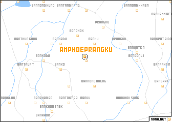 map of Amphoe Prang Ku