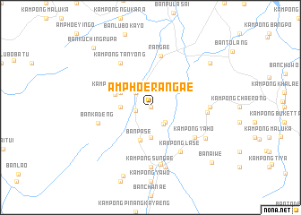 map of Amphoe Rangae