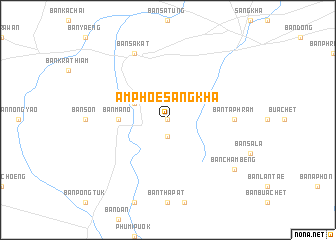 map of Amphoe Sangkha