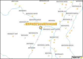 map of Amphoe Suwan Khu Ha