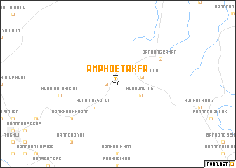 map of Amphoe Tak Fa