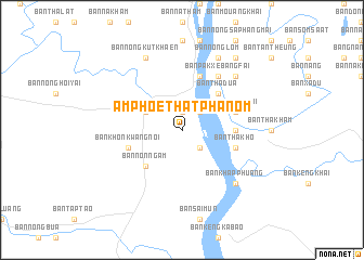 map of Amphoe That Phanom