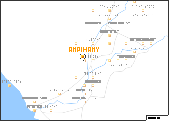 map of Ampihamy