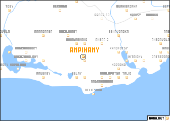 map of Ampihamy