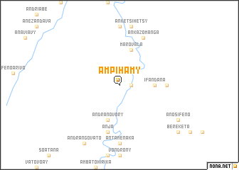 map of Ampihamy