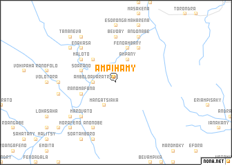 map of Ampihamy