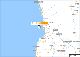 map of Ampihanon