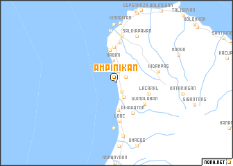 map of Ampinikan