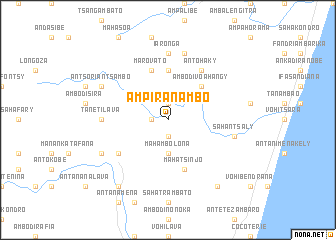 map of Ampiranambo