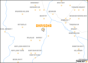 map of Ampisoha