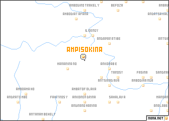 map of Ampisokina