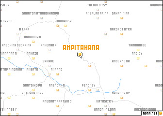 map of Ampitahana