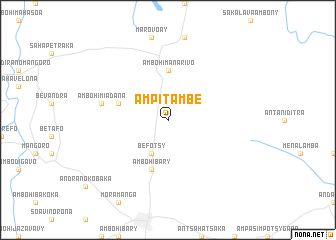 map of Ampitambe