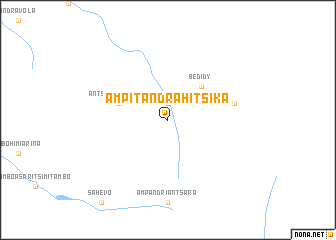 map of Ampitandrahitsika