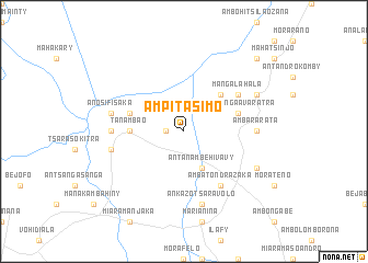 map of Ampitasimo
