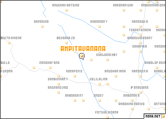 map of Ampitavanana