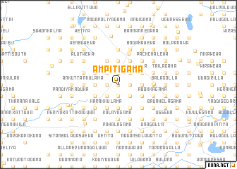 map of Ampitigama