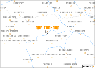 map of Ampitsahana