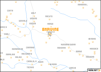 map of Ampivine