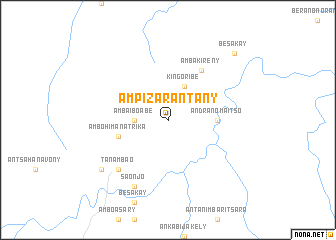 map of Ampizarantany