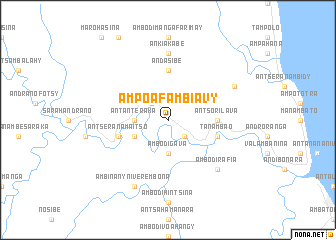 map of Ampoafambiavy