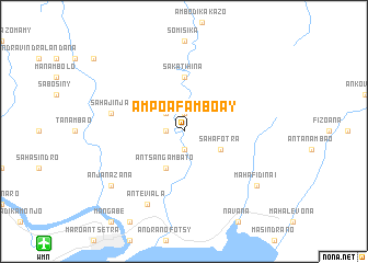 map of Ampoafamboay
