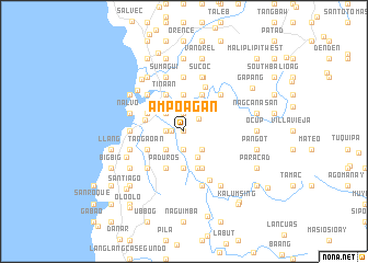 map of Ampoagan