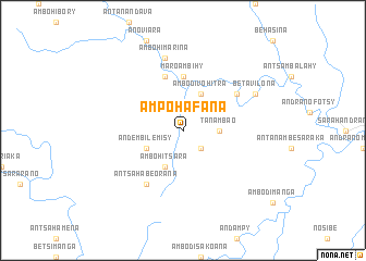 map of Ampohafana