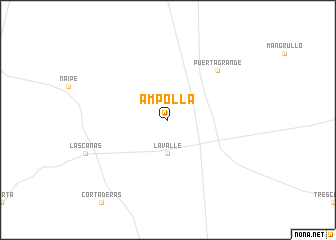 map of Ampolla