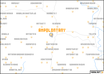 map of Ampolontany