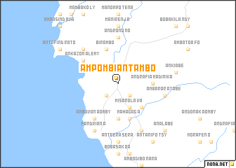 map of Ampombiantambo