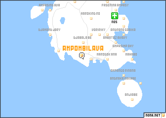 map of Ampombilava