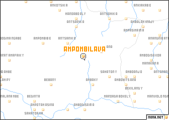 map of Ampombilava