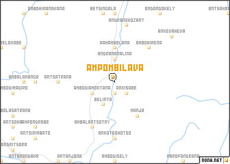 map of Ampombilava