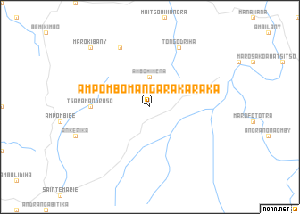 map of Ampombomangarakaraka