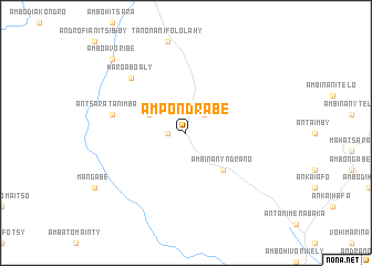 map of Ampondrabe