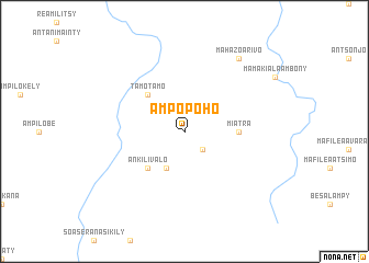 map of Ampopoho