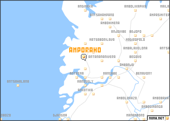map of Amporaho