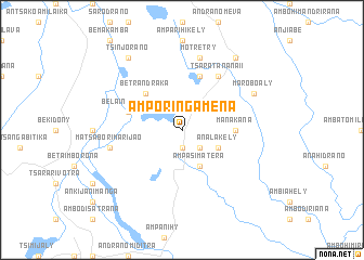 map of Amporingamena