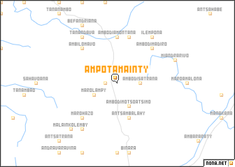 map of Ampotamainty