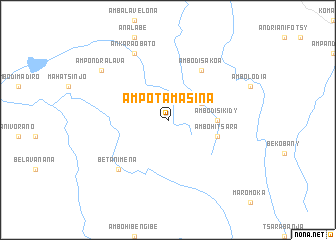 map of Ampotamasina