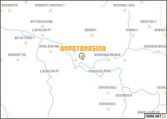 map of Ampotamasina