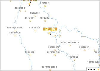 map of Ampoza